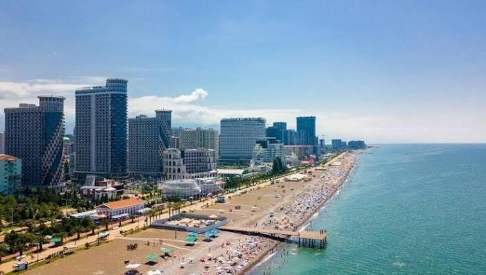 Apartment In Orbi Sea Tower Batumi Kültér fotó